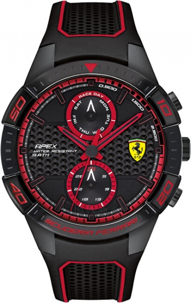 Male laikrodis Scuderia Ferrari Apex 0830634 paveikslėlis 1 iš 2