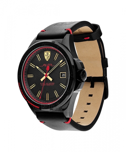 Vyriškas laikrodis Scuderia Ferrari Pilota 0830460 Paveikslėlis 2 iš 3 310820281967