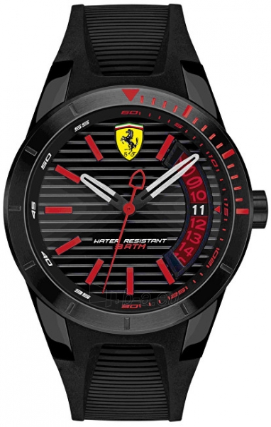 Male laikrodis Scuderia Ferrari Red Rev-T 0830428 paveikslėlis 1 iš 1