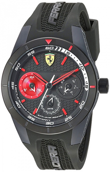 Male laikrodis Scuderia Ferrari Red Rev-T 0830439 paveikslėlis 1 iš 1
