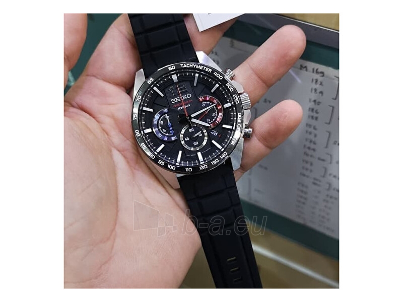 Vyriškas laikrodis Seiko Chronograph Quartz SSB347P1 paveikslėlis 3 iš 4