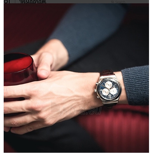 Vyriškas laikrodis Swatch Destination London YVS410C paveikslėlis 2 iš 2