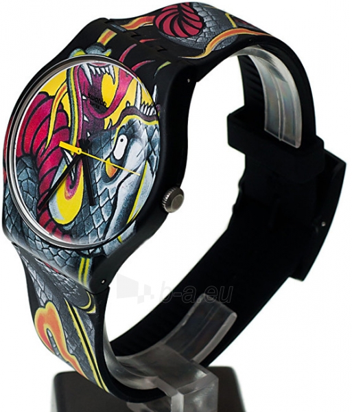 Vyriškas laikrodis Swatch FIRED SNAKE SUOZ151 paveikslėlis 3 iš 4