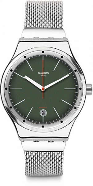 Vyriškas laikrodis Swatch Sistem Kaki YIS407GA paveikslėlis 1 iš 6