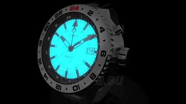 Vyriškas laikrodis Timex 3-GMT Intelligent Quartz T2P427 paveikslėlis 4 iš 4