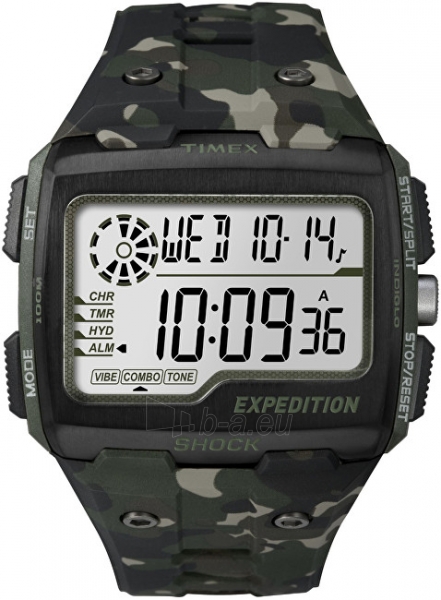 Vīriešu pulkstenis Timex Expedition Grid Shock TW4B02900 paveikslėlis 1 iš 10
