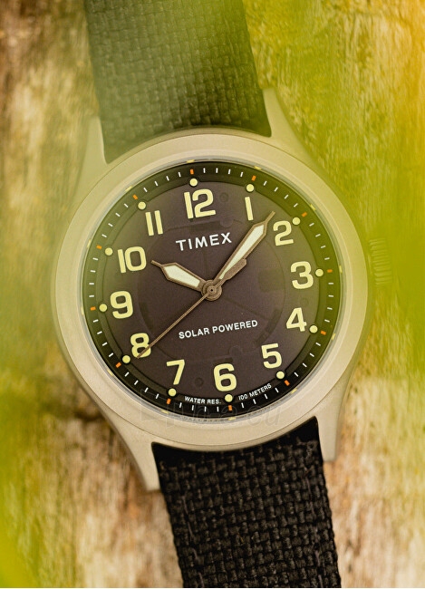 Vyriškas laikrodis Timex Expedition North Sierra Solar Eco-Friendly Fabric Strap TW2V64500QY paveikslėlis 6 iš 7