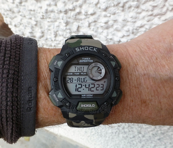 Vyriškas laikrodis Timex Expendition Base Shock T49976 paveikslėlis 2 iš 2