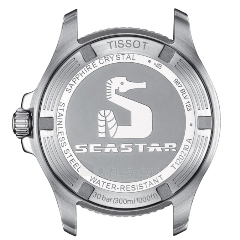 Vīriešu pulkstenis TISSOT SEASTAR 1000 36MM T120.210.21.051.00 paveikslėlis 5 iš 8