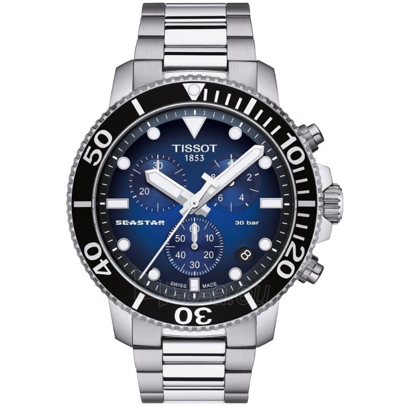 Male laikrodis Tissot Seastar 1000 Chronograph T120.417.11.041.01 paveikslėlis 1 iš 7