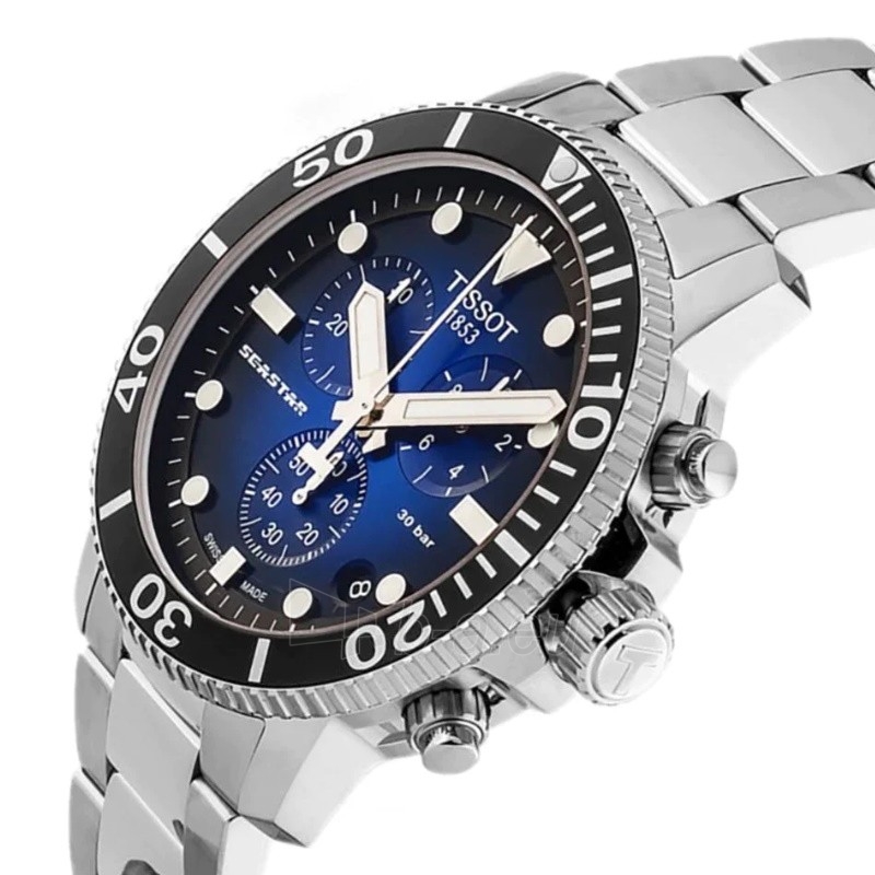 Vyriškas laikrodis Tissot Seastar 1000 Chronograph T120.417.11.041.01 paveikslėlis 7 iš 7
