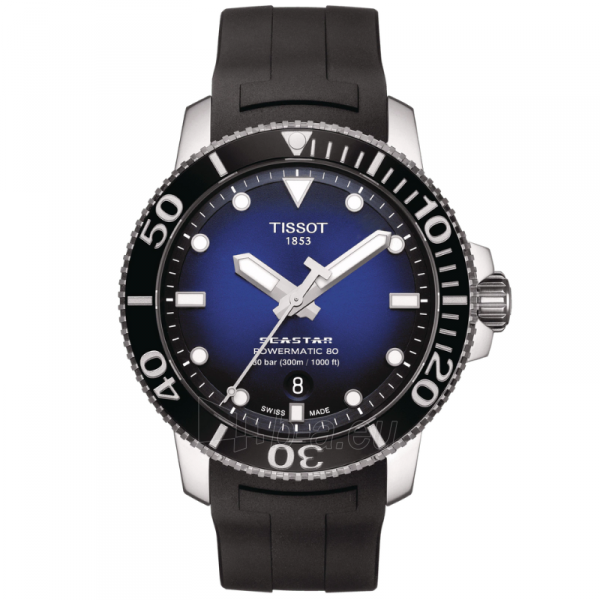 Vyriškas laikrodis Tissot Seastar 1000 Powermatic 80 T120.407.17.041.00 paveikslėlis 1 iš 8