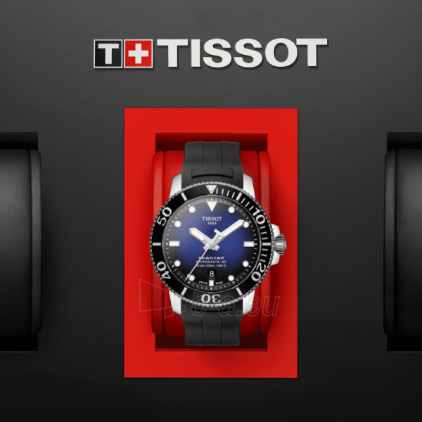 Vyriškas laikrodis Tissot Seastar 1000 Powermatic 80 T120.407.17.041.00 paveikslėlis 6 iš 8