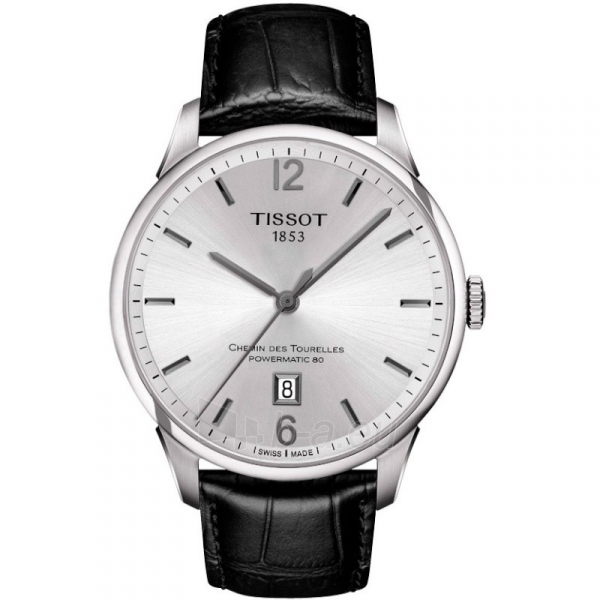 Male laikrodis Tissot T-Classic CHEMIN DES TOURELLES POWERMATIC 80 T099.407.16.037.00 paveikslėlis 1 iš 7