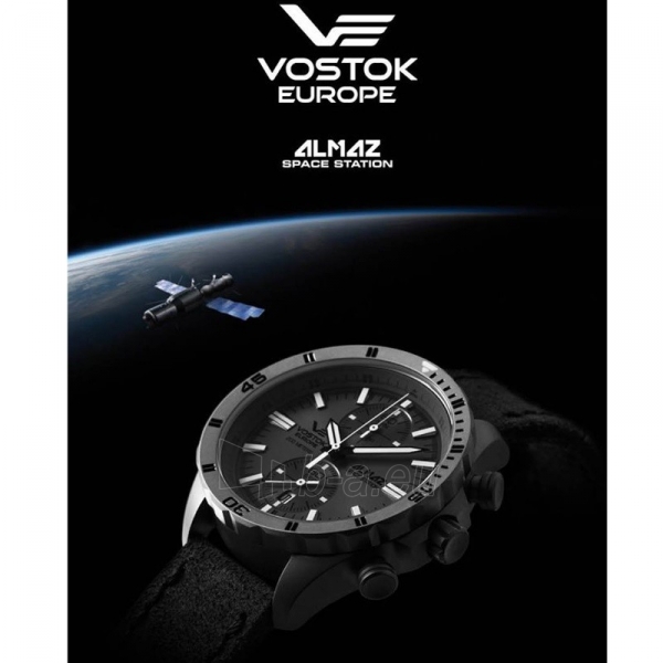 Male laikrodis Vostok Europe Almaz 6S11-320H264Le paveikslėlis 4 iš 5