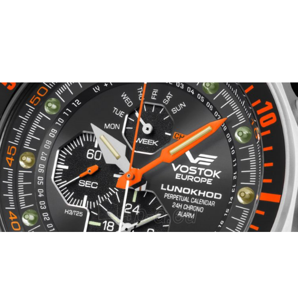 Vyriškas laikrodis Vostok Europe Lunokhod-2 YM86-620A506 paveikslėlis 3 iš 6