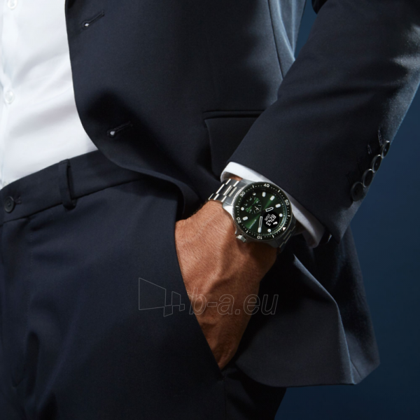 Vīriešu pulkstenis Withings Hibridinis Išmanusis pulkstenis Scanwatch Horizon Green paveikslėlis 3 iš 11