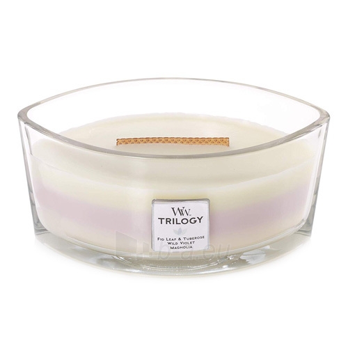 WoodWick Scented candle Trilogy Terrace Blossoms 453 g paveikslėlis 1 iš 1