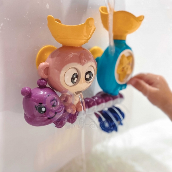 Woopie vonios žaislas beždžionė su puodeliu paveikslėlis 22 iš 23