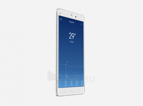 Išmanusis telefonas Xiaomi Mi Note 16GB Dual white ENG/RUS paveikslėlis 4 iš 4