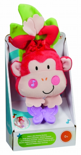 Y3624 Подвеска Fisher Price muzikinė bezdžionėlė Mattel paveikslėlis 1 iš 3