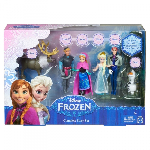 Y9980 Disney Princess. Lėlės - Frozen MATTEL paveikslėlis 1 iš 5