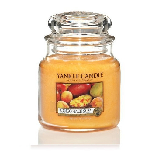 Yankee Candle Aromatic Classic (Mango Peach Salsa) Candle (Mango Peach Salsa) 411 g paveikslėlis 1 iš 1
