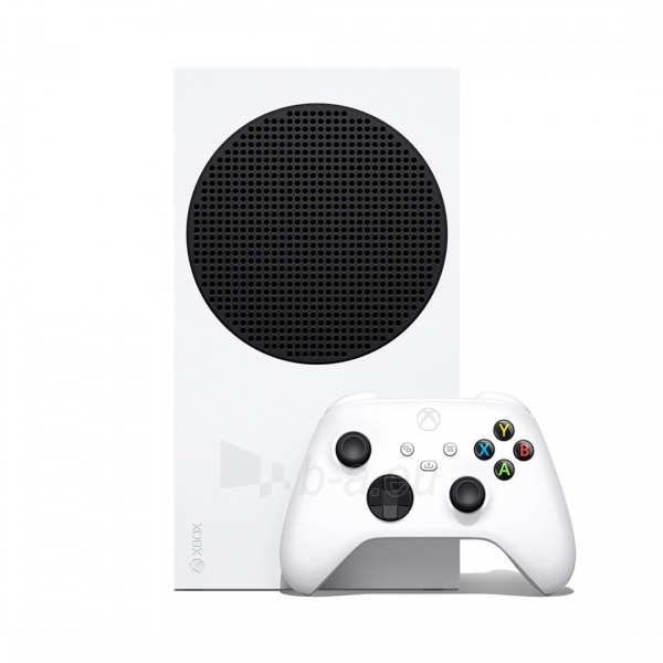 Žaidimų konsolė Microsoft Xbox Series S 512GB white paveikslėlis 2 iš 5