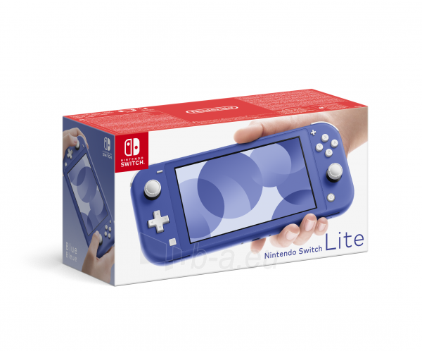 Žaidimų konsolė Nintendo Switch Lite blue (10006728) paveikslėlis 2 iš 3