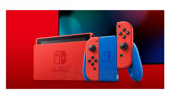 Žaidimų konsolė Nintendo Switch Mario Red & Blue Edition paveikslėlis 1 iš 5