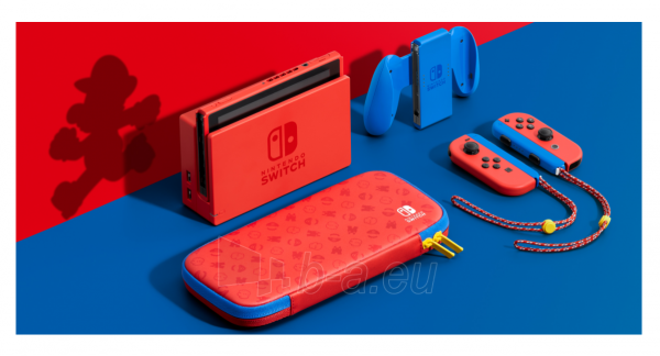 Žaidimų konsolė Nintendo Switch Mario Red & Blue Edition paveikslėlis 2 iš 5