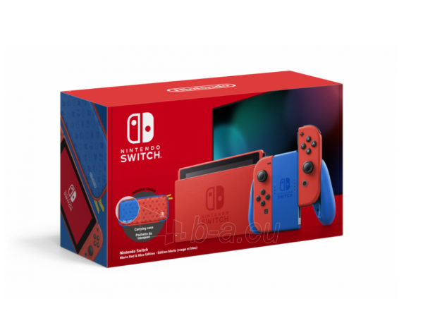 Žaidimų konsolė Nintendo Switch Mario Red & Blue Edition paveikslėlis 5 iš 5