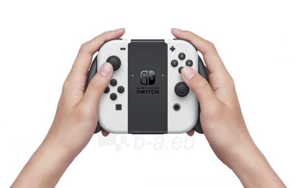 Žaidimų konsolė Nintendo Switch OLED white paveikslėlis 3 iš 9