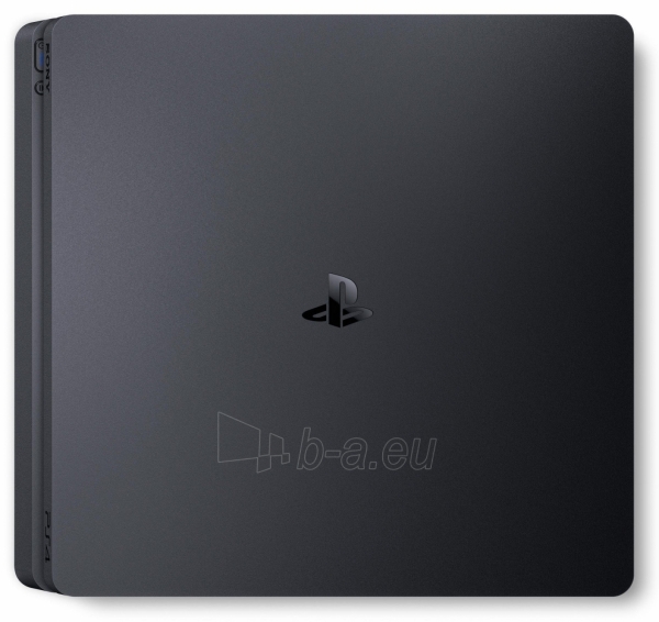 Žaidimų konsolė Playstation 4 Slim 500GB (PS4) BLACK + Dualshock4 Wireless Controller 2pcs + Fortnite (Damaged Box) paveikslėlis 2 iš 5