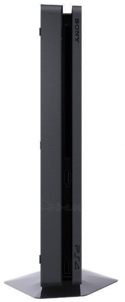 Žaidimų konsolė Playstation 4 Slim 500GB (PS4) BLACK + Dualshock4 Wireless Controller 2pcs + Fortnite (Damaged Box) paveikslėlis 4 iš 5