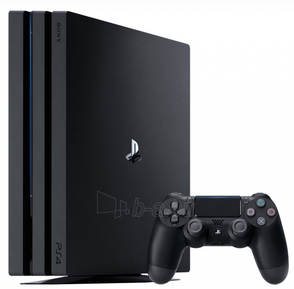 Žaidimų konsolė Sony Playstation 4 PRO 1TB (PS4) Black + FIFA 20 paveikslėlis 1 iš 3