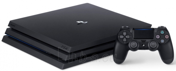 Žaidimų konsolė Sony Playstation 4 PRO 1TB (PS4) Black + FIFA 20 paveikslėlis 2 iš 3