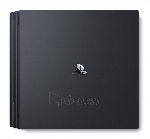 Žaidimų konsolė Sony Playstation 4 PRO 1TB (PS4) Black + Fortnite (Damaged Box) paveikslėlis 2 iš 6