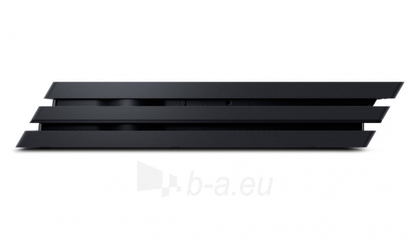 Žaidimų konsolė Sony Playstation 4 PRO 1TB (PS4) Black + Fortnite (Damaged Box) paveikslėlis 4 iš 6