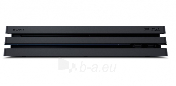 Žaidimų konsolė Sony Playstation 4 PRO 1TB (PS4) Black + Fortnite (Damaged Box) paveikslėlis 5 iš 6