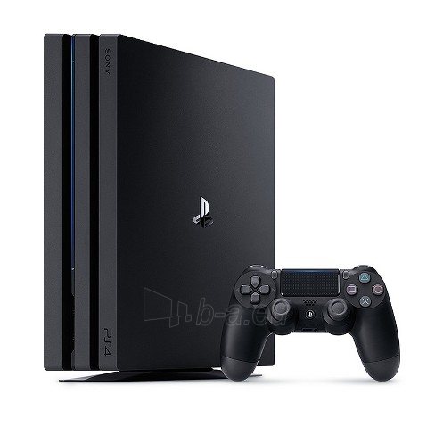 Žaidimų konsolė Sony Playstation 4 PRO 1TB (PS4) BLACK + Red Dead Redemtion 2 paveikslėlis 2 iš 4