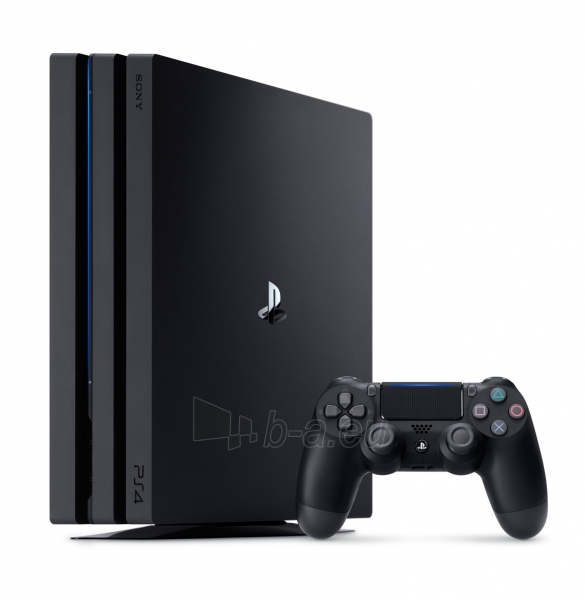 Žaidimų konsolė Sony Playstation 4 PRO 1TB (PS4) BLACK paveikslėlis 1 iš 5