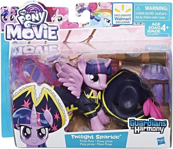 Žaislas C0132 / B6008 My Little Pony The Movie Guardians of Harmony Twilight Sparkle Pirate Pony paveikslėlis 1 iš 2