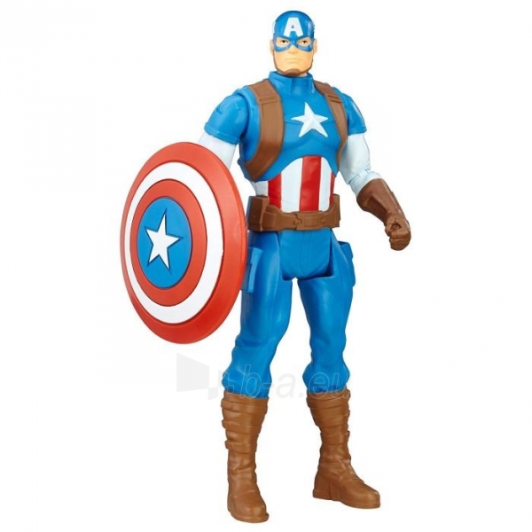 Žaislinė figurėlė C0652 Hasbro Marvel Avengers Captain America 6-In Basic Action Figure paveikslėlis 2 iš 2