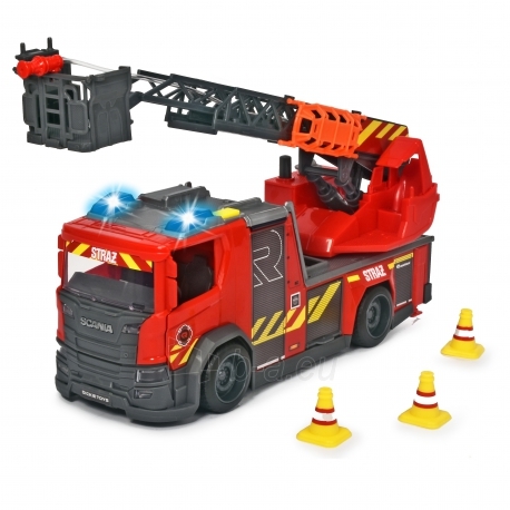 Žaislinė gaisrinė mašina 35 cm | Scania Fire Patrol | Dickie 3716017 paveikslėlis 4 iš 4