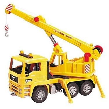 Žaislinė transporto priemonė MAN Crane truck paveikslėlis 1 iš 1