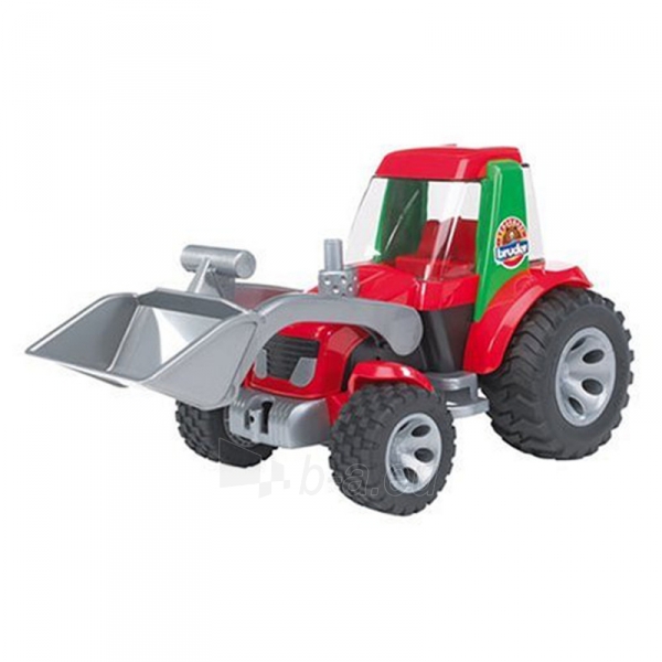 Žaislinė transporto priemonė ROADMAX Tractor with frontloader paveikslėlis 1 iš 1