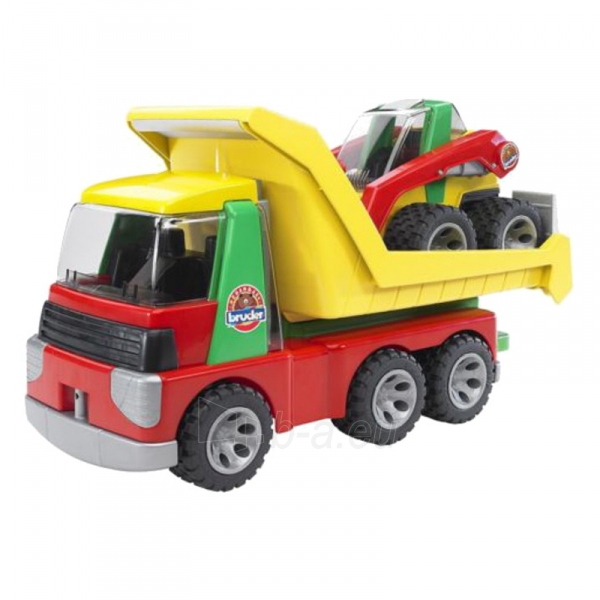 Žaislinė transporto priemonė ROADMAX truck+excavator paveikslėlis 1 iš 1