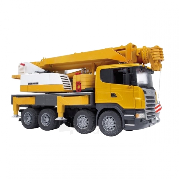 Žaislinė transporto priemonė Scania R Liebherr crane truck L&S paveikslėlis 1 iš 1