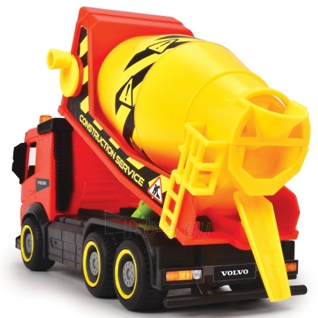 Žaislinis 15 cm sunkvežimis betono maišyklė | Volvo | Dickie 3744014_BET paveikslėlis 3 iš 6